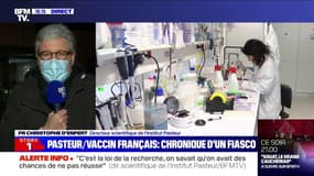 Covid-19: Christophe D'enfert, le directeur scientifique de l'institut Pasteur décrit les deux autres projets de vaccin en cours