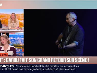 LA CULTURE D'ALIX - "Je me sens complètement vulnérable": le chanteur québécois Garou se produit seul sur scène, avec son nouveau spectacle "Solo"