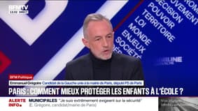 Violences sexuelles dans le périscolaire: "A posteriori, j'aurais dû plus m'occuper de ce sujet", regrette Emmanuel Grégoire, ancien Premier adjoint à la mairie de Paris et candidat aux municipales