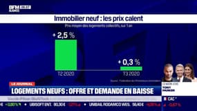 L'immobilier neuf en crise, en raison d'une chute de l'offre et de la demande