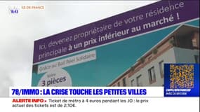 Yvelines: la crise immobilière touche aussi les petits villes