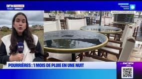 Var: il est tombé un mois de pluie en une nuit à Pourrières, la tendance va se poursuivre en octobre
