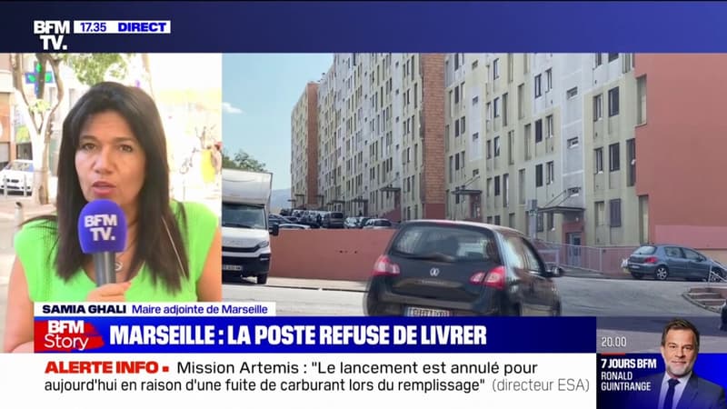 Marseille: Samia Ghali accuse La Poste de se servir des agressions de ses agents pour favoriser 