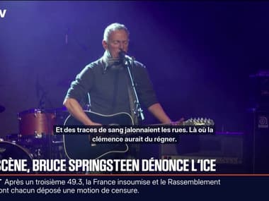 Dans sa nouvelle chanson "Streets of Minneapolis", Bruce Springsteen fustige l'ICE, la police de l'immigration de Donald Trump