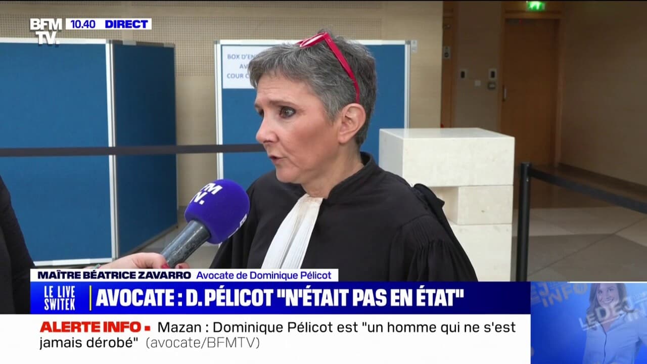 L'avocate de Dominique Pélicot assure "qu'il veut absolument être