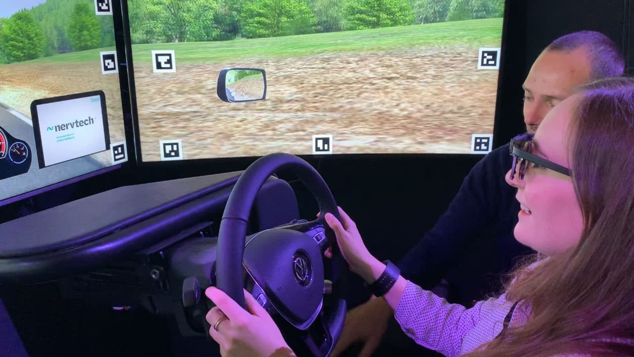 Le simulateur de conduite Nervtech