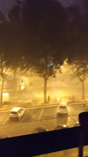 Orage de grêle à Toulouse - Témoins BFMTV