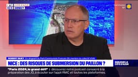 Nice: Robert Injey alerte sur des risques de submersion du Paillon