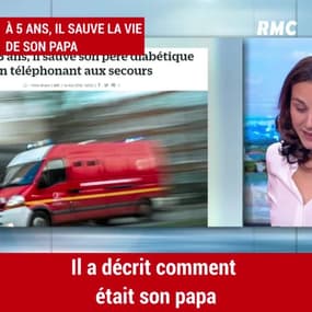Orne: à 5 ans, un petit garçon sauve la vie de son papa en appelant le 17