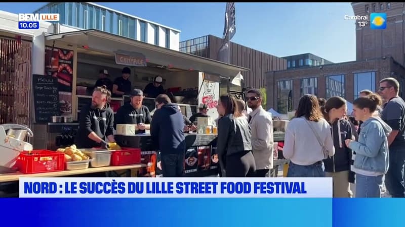 Nord: le succès du Lille Street Food Festival