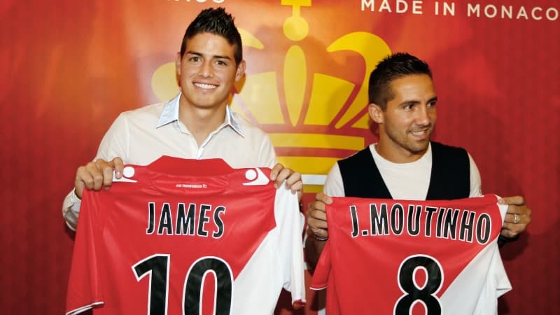 James Rodriguez et Joao Moutinho
