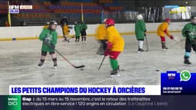 Hautes-Alpes: les petits champions du hockey à Orcières