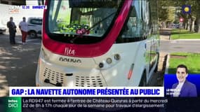 Gap: la navette autonome présentée au public ce lundi matin