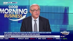 Benoît Potier (PDG d'Air liquide): Pour l'économie mondiale, "on n'est pas loin d'avoir récupéré le niveau pré-covid"