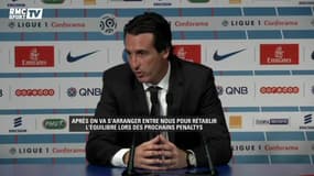 Emery : "On va s’arranger entre nous pour les prochains penalties"