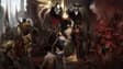 Lilith (à droite) et Inarius (à gauche), le démon et l'ange amoureux qui ont créé le Sanctuaire de Diablo IV.