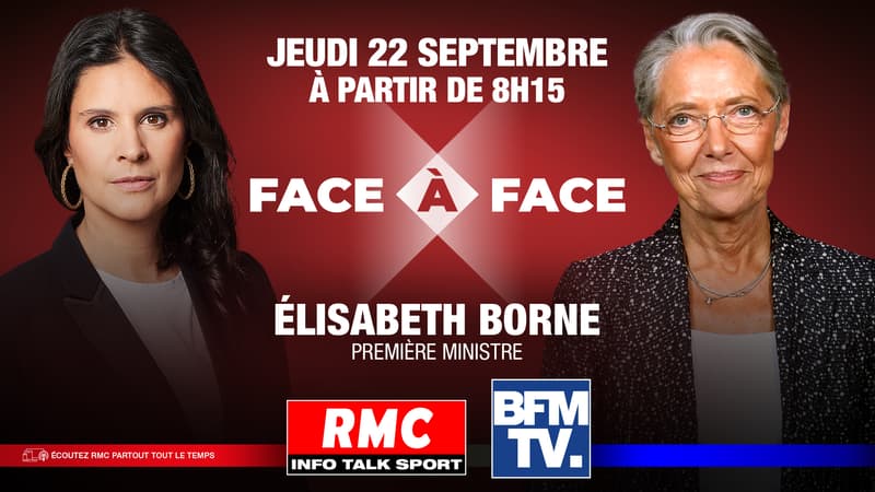 EN DIRECT - La Première ministre Élisabeth Borne est l'invitée de BFMTV-RMC à partir de 8h15