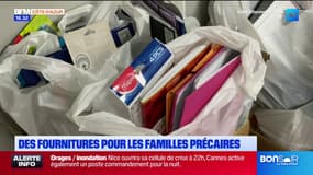 Nice: des fournitures données pour les familles précaires