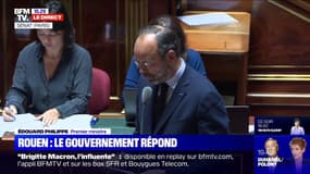 Incendie de l'usine Lubrizol : Edouard Philippe dit "comprendre l'émotion et l'inquiétude, qui peut aller jusqu'à la colère" 