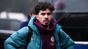 Vitinha avec le PSG, le 18 janvier 2025