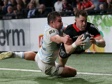 L'essai d'Arthur Retiere lors de Racing 92-Toulouse, 28 janvier 2024