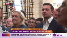 Censure: le RN "principal soutient" de Bayrou selon LFI