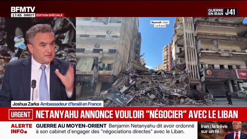 Iran: Le régime des mollahs est fini, affirme Joshua Zarka, ambassadeur d'Israël en France