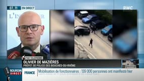 "Les policiers ont renoncé à faire usage de leurs armes car il y avait un grand nombre de personnes présentes (...) Il était évidemment hors de question de les mettre en danger"