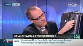 La chronique d'Anthony Morel : Une valise inviolable et géolocalisable - 27/06