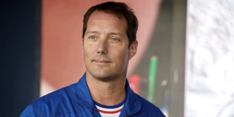 L'astronaute français Thomas Pesquet, à Paris–Le Bourget, le 19 juin 2023
