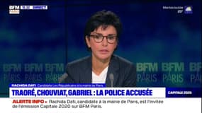 Rachida Dati (LR): "La police est raciste ? Non, mais il y a des dérives individuelles"