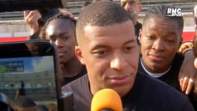 Football : "Je veux qu'ils puissent accéder à leurs rêves", Mbappé auprès des enfants de son association
