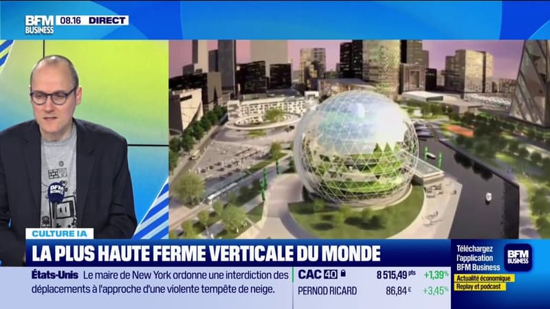 CULTURE IA - La plus grande ferme verticale du monde vient d'ouvrir à Singapour