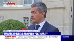 Gérald Darmanin: "L'action du ministère de l'Intérieur est ferme envers ceux qui insultent la République et la France et généreuse envers ceux qui aiment la République et la France"