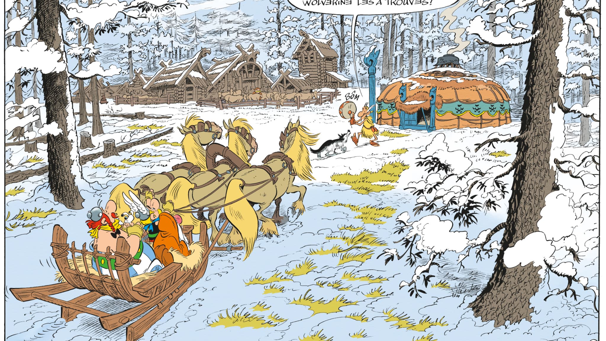 Un case d'"Astérix et le Griffon" Un case d'"Astérix et le Griffon"