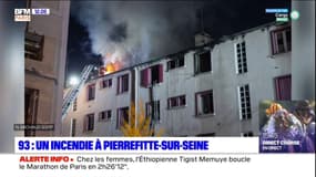Pierrefitte-sur-Seine: un incendie fait cinq blessés 