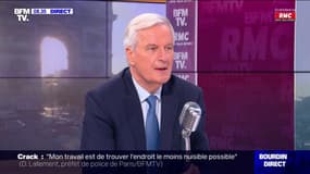 Campagne LR: Michel Barnier "très touché" par l'attention de ses rivaux