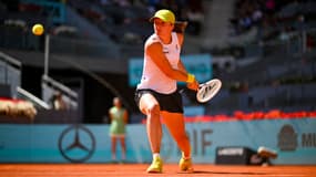 Iga Swiatek lors du tournoi de Madrid, en avril 2025.