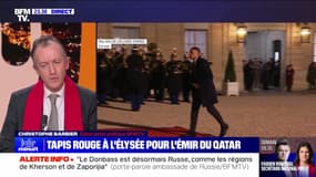 Tapis rouge pour l'émir du Qatar - 27/02