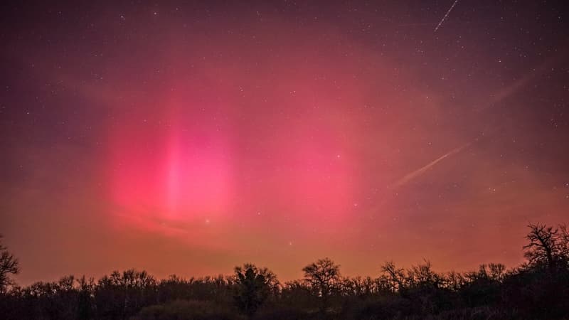 Aurores boréales: les images du ciel français illuminé le soir du Nouvel An