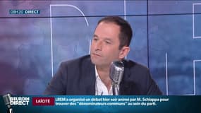 Benoît Hamon face aux auditeurs de RMC