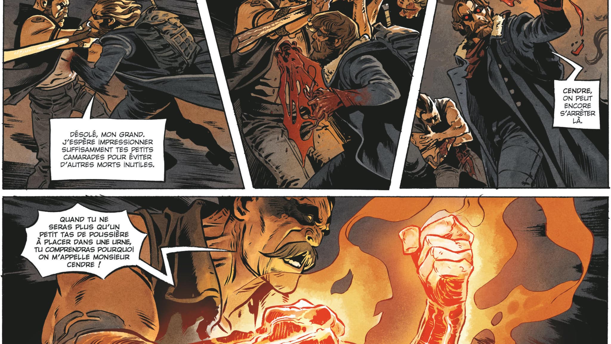 Un extrait de la BD "Le Convoyeur" de Dimitri Armand et Tristan Roulot Un extrait de la BD "Le Convoyeur" de Dimitri Armand et Tristan Roulot