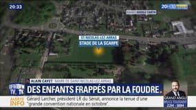 Enfants foudroyés: le maire de St-Nicolas-lez-Arras assure que "tous les jeunes seront vus par les médecins" de la cellule psychologique