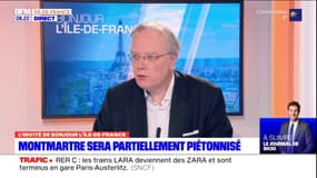 Plus de 100 arbres vont être plantés, une aire piétonne ouverte... Jacques Baudrier, adjoint à la mairie de Paris, explique comment le quartier de Montmartre va être transformé