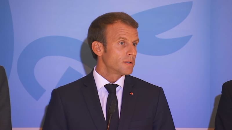 Emmanuel Macron est en déplacement à Luxembourg