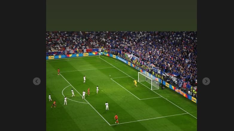 La publication de Lamine Yamal en référence à son but contre la France à l'Euro 2024, le 14 juillet 2026