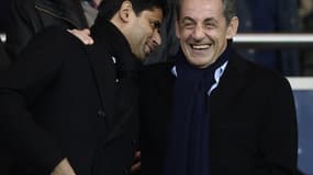 Nasser Al-Khelaïfi et Nicolas Sarkozy