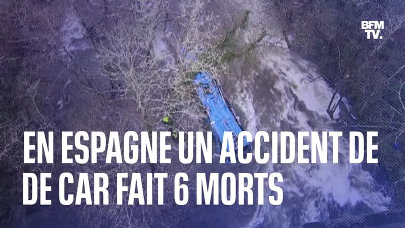 Espagne: un accident de car en Galice fait six morts le soir du réveillon de Noël