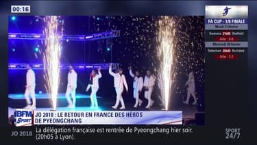 JO 2018 : Le retour en France des héros de PyeongChang !