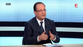 François Hollande, invité d'une émission spéciale de France 2 ce jeudi 28 mars 2013